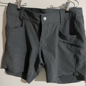 Women’s Athletic Shorts — Charcoal Gray